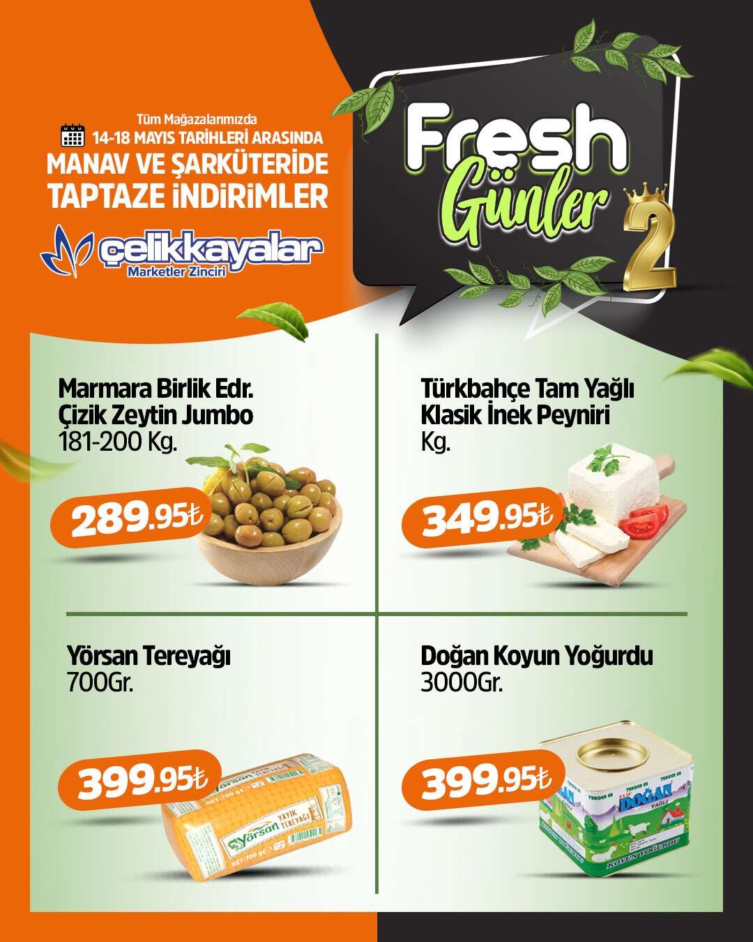 Konya’da market raflarında büyük indirim başladı 15